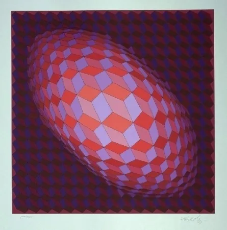 Serigrafia Vasarely - ANDROMEDE
