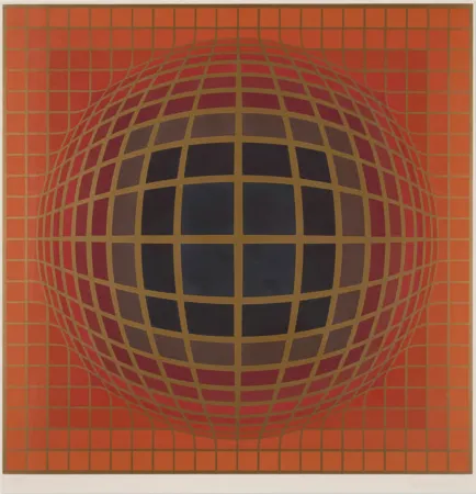 Serigrafia Vasarely - B-Bomb-b (1)