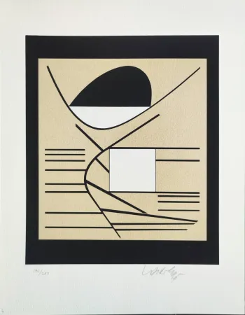 Serigrafia Vasarely - Balaton