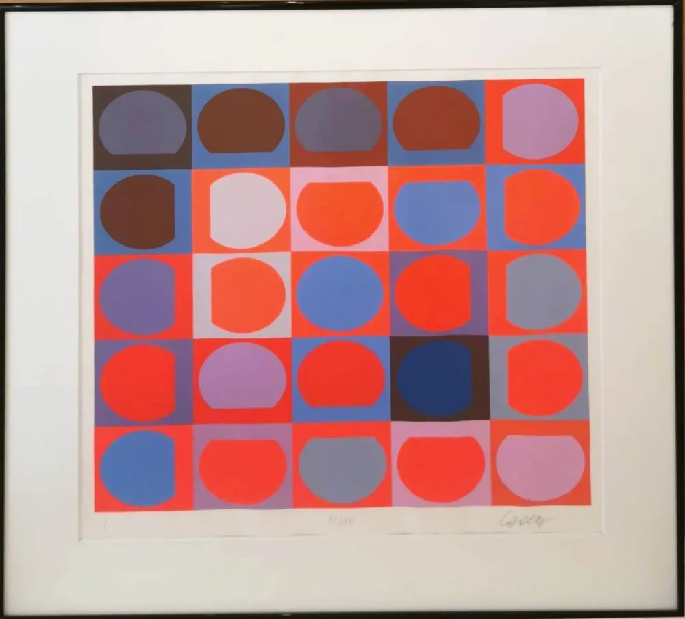 Serigrafia Vasarely - Bellatrix - Pyr 