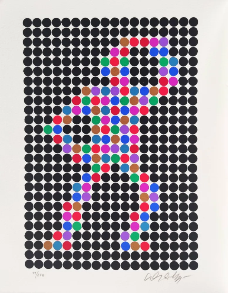Serigrafia Vasarely - Cirke