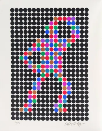 Serigrafia Vasarely - Cirke