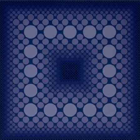 Serigrafia Vasarely - CORONA