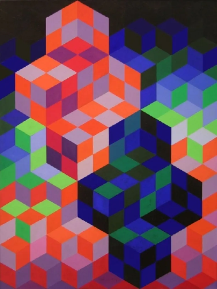 Non Tecnico Vasarely - Duo-2