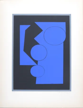 Serigrafia Vasarely - El Cielo