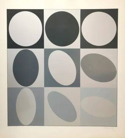 Serigrafia Vasarely - Ezust