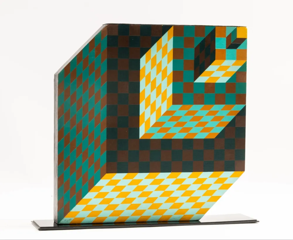 Multiplo Vasarely - Felhoe (Benavides 1876)