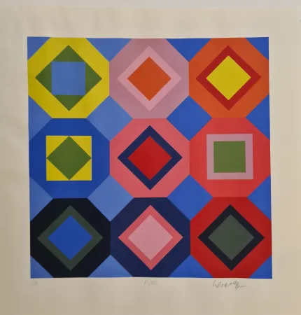 Serigrafia Vasarely - Folkokta 