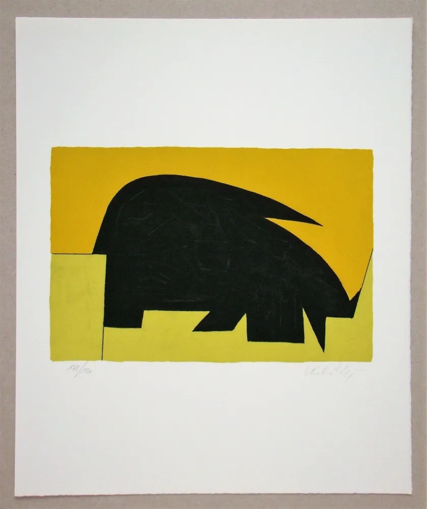 Litografia Vasarely - Garam