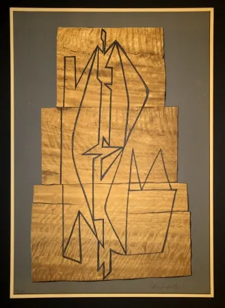 Litografia Vasarely - Gordes Tabor