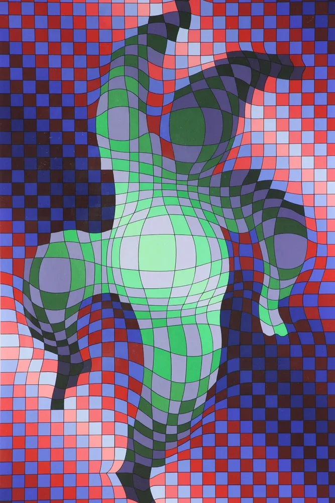 Multiplo Vasarely - Harlequin