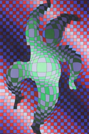 Multiplo Vasarely - Harlequin