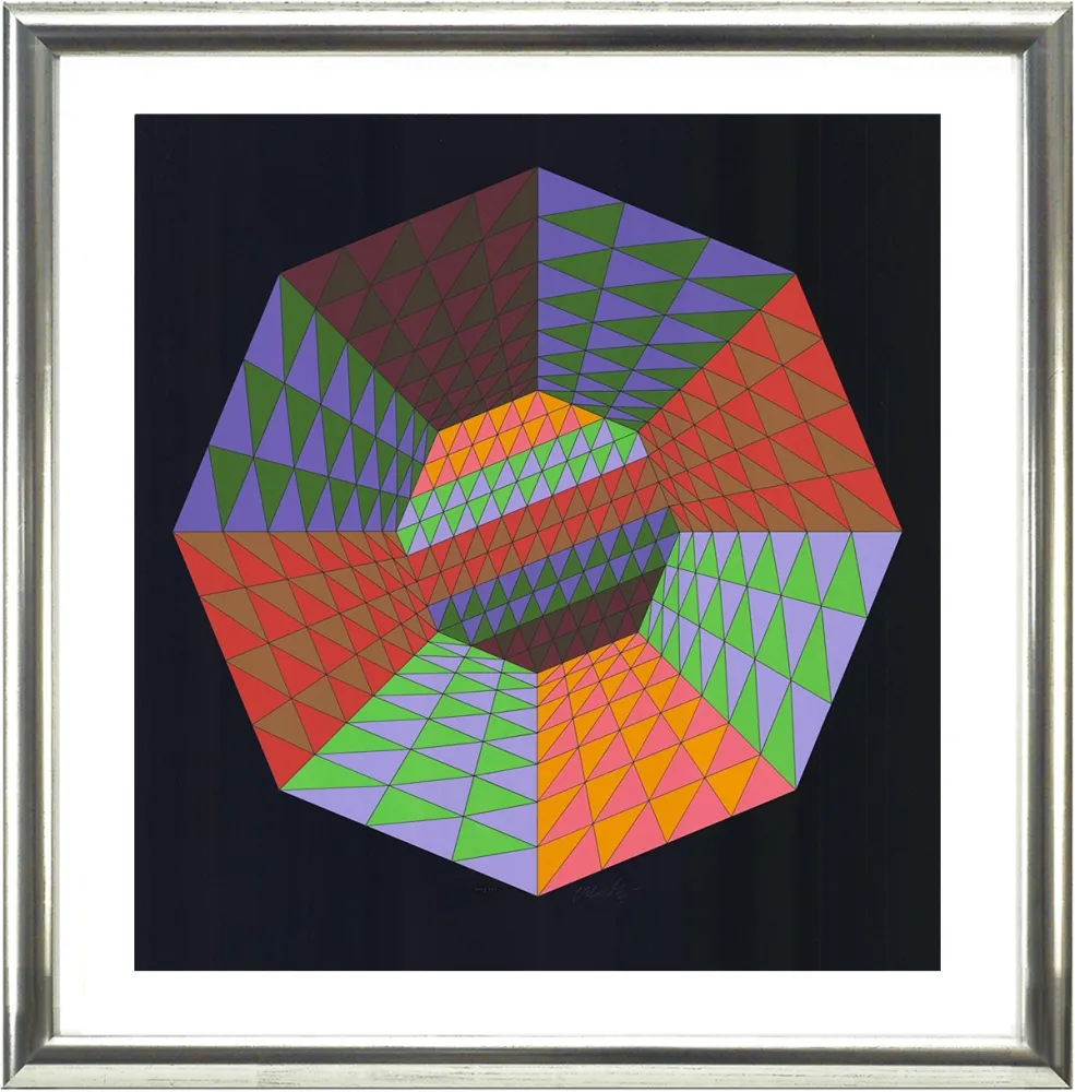 Serigrafia Vasarely - Heisenberg