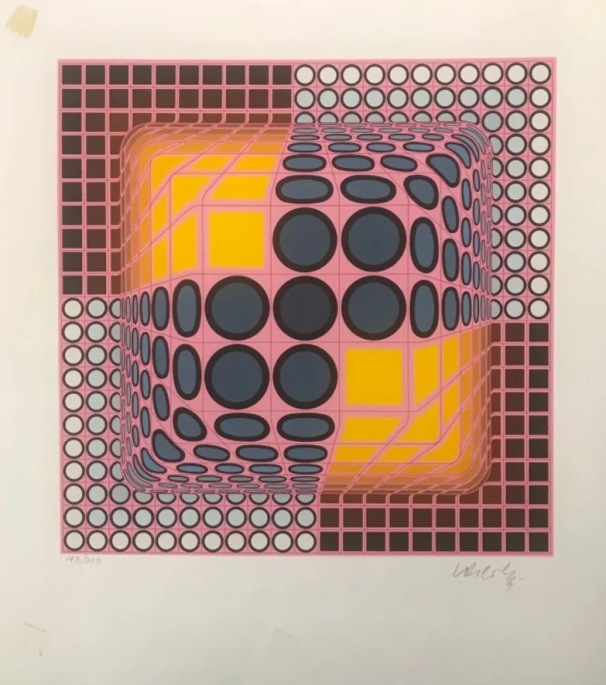Serigrafia Vasarely - Jenge 
