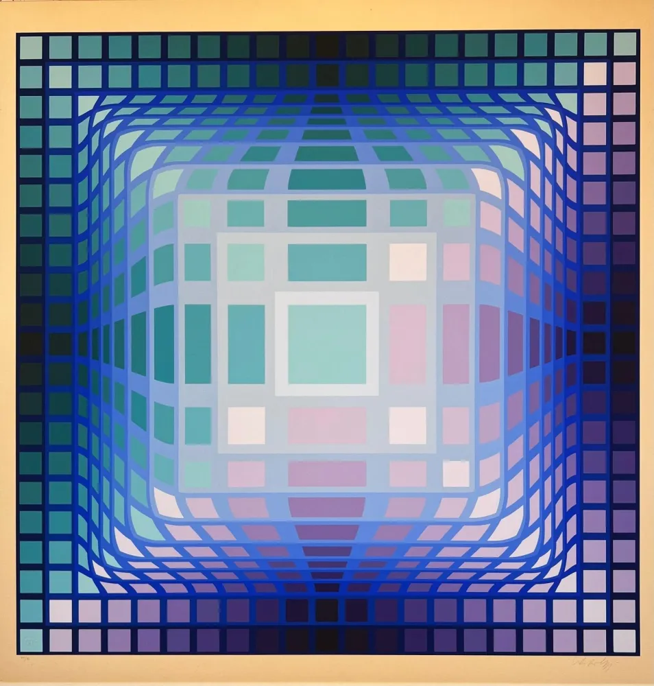 Serigrafia Vasarely - Koska-Pint 
