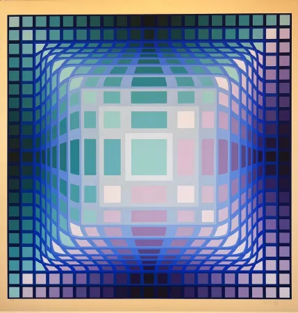 Serigrafia Vasarely - Koska-Pint 
