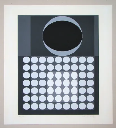 Serigrafia Vasarely - Laika