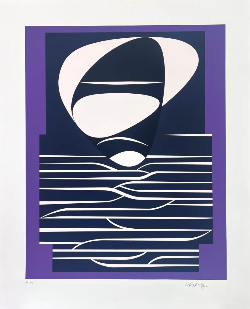 Serigrafia Vasarely - Les années Cinquante 