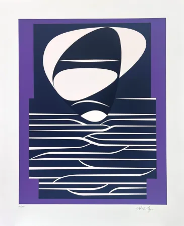 Serigrafia Vasarely - Les années Cinquante 