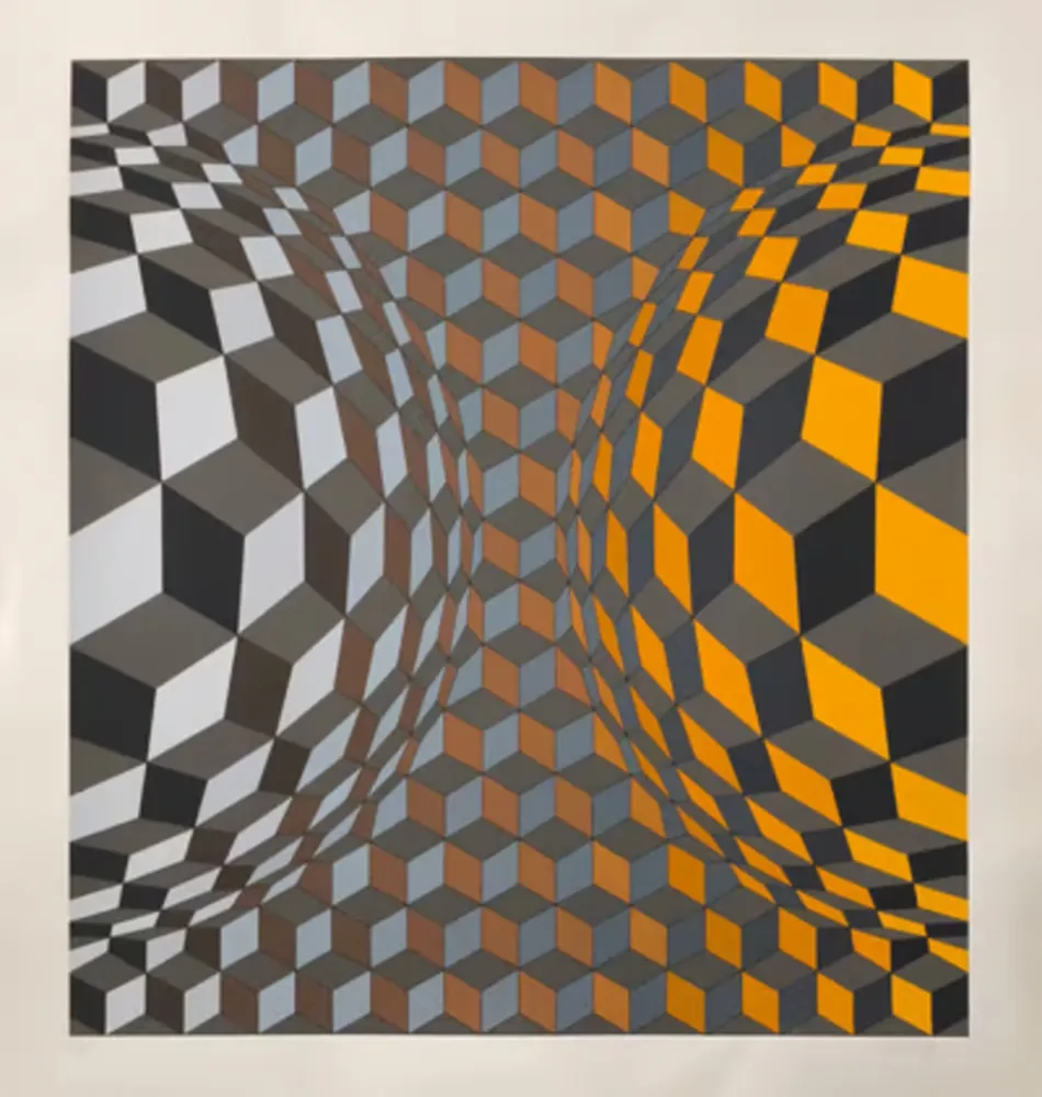 Multiplo Vasarely - Louisiana IV