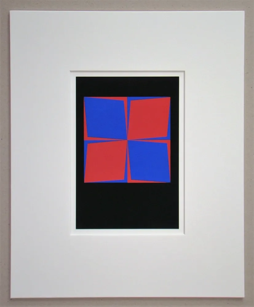 Serigrafia Vasarely - Lozan, 1964