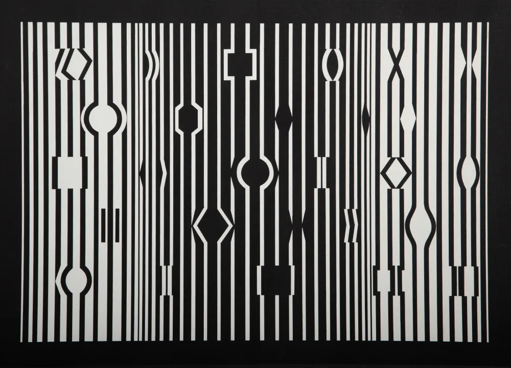 Serigrafia Vasarely - Markab, from Album I
