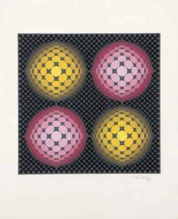 Multiplo Vasarely - Metagalaxie