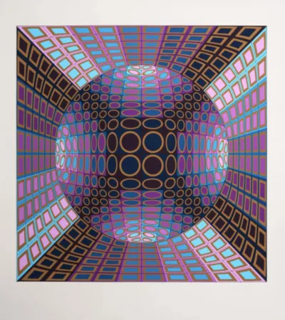 Multiplo Vasarely - Niels Bohr