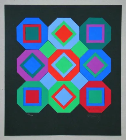 Multiplo Vasarely - OttO