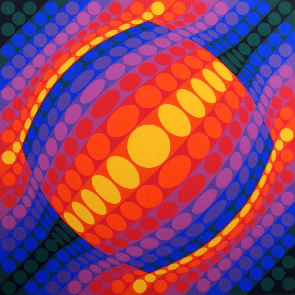 Multiplo Vasarely - Planeta