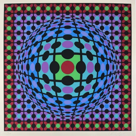 Serigrafia Vasarely - Procion 3