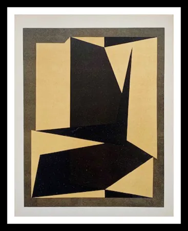 Litografia Vasarely - PROJET POUR UNE TAPISSERIE