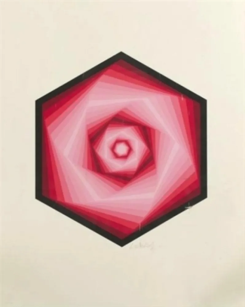 Serigrafia Vasarely - Radau