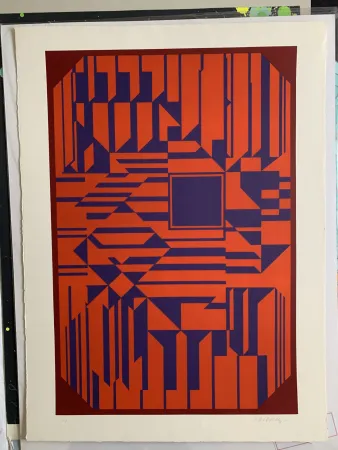 Serigrafia Vasarely - Samos