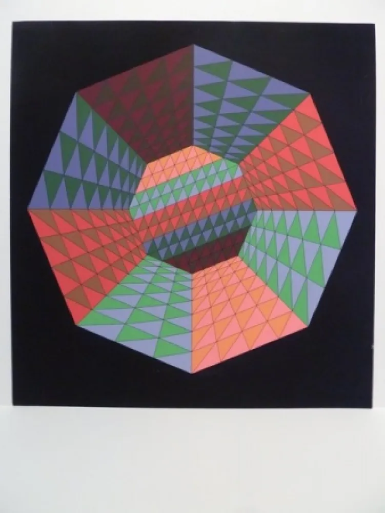 Serigrafia Vasarely - Sans titre