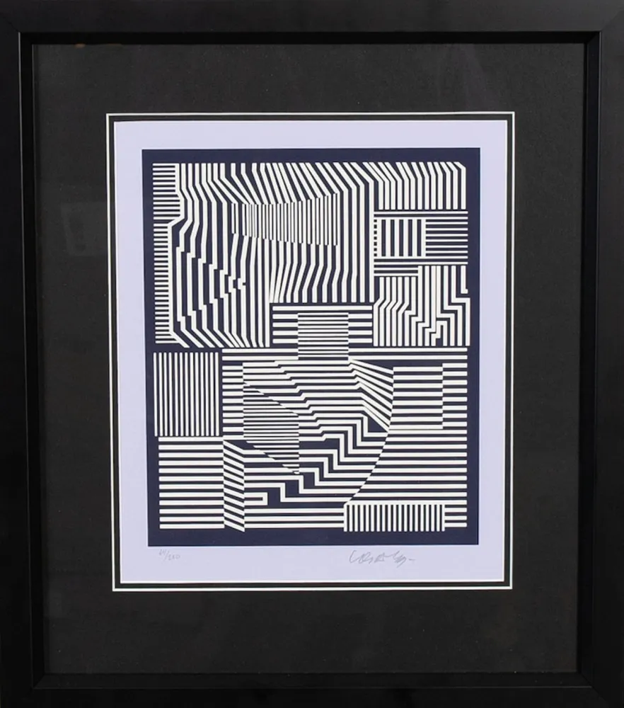 Serigrafia Vasarely - Sin titulo I