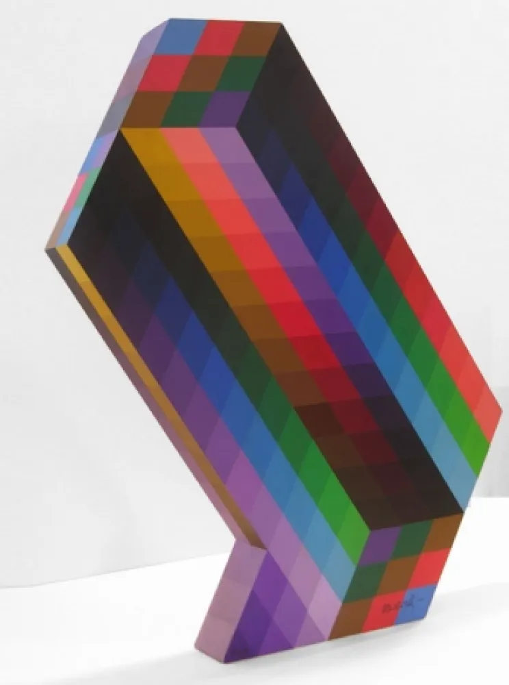 Multiplo Vasarely - Torony II 