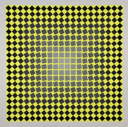 Serigrafia Vasarely - Unitled