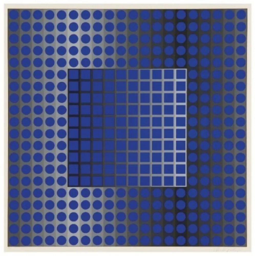 Serigrafia Vasarely - Untitled