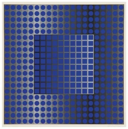 Serigrafia Vasarely - Untitled