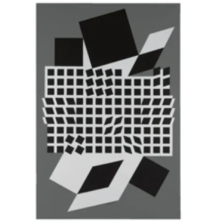 Serigrafia Vasarely - Untitled