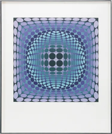 Serigrafia Vasarely - Untitled
