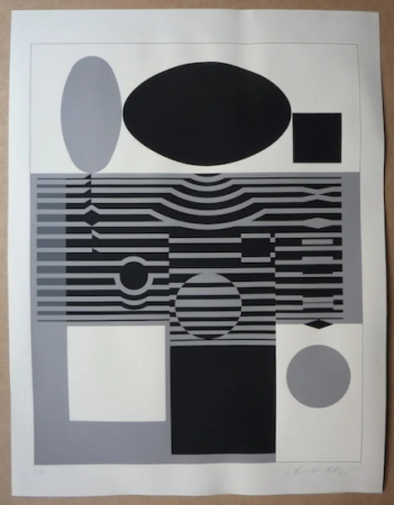 Serigrafia Vasarely - Untitled