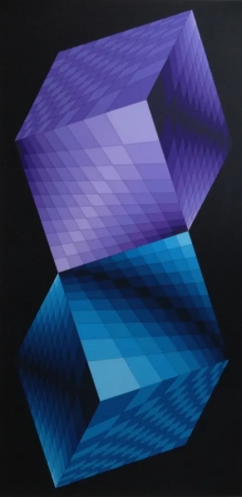 Serigrafia Vasarely - Untitled