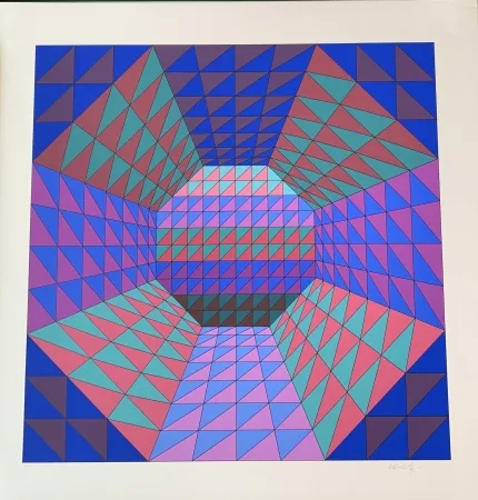 Serigrafia Vasarely - Vancouver 7