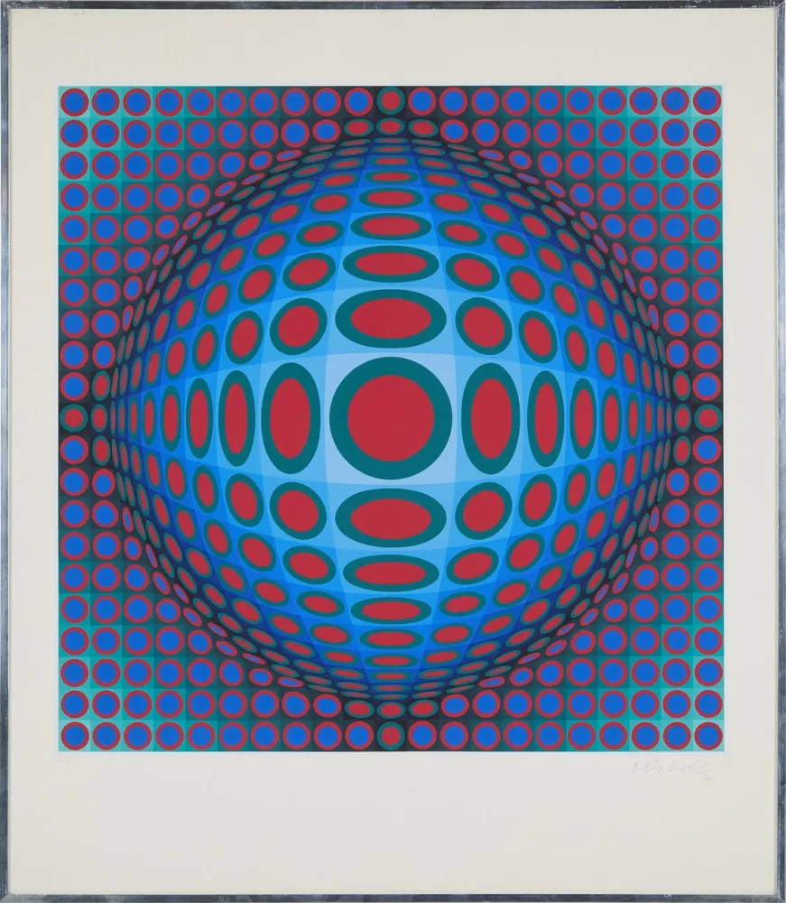 Serigrafia Vasarely - Vega 222