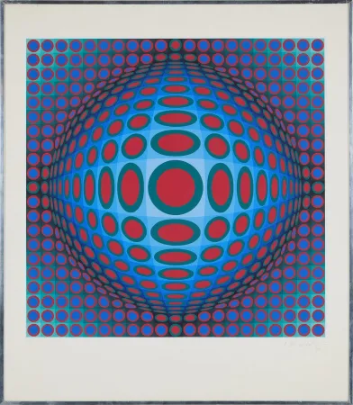 Serigrafia Vasarely - Vega 222