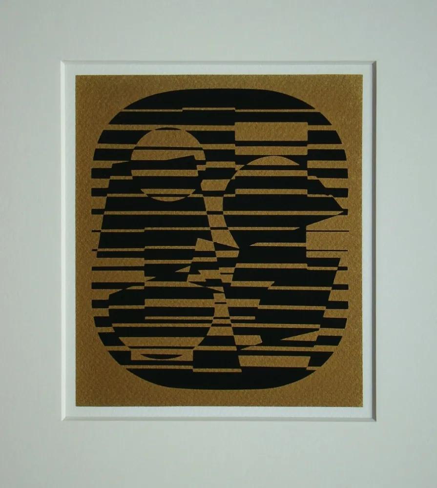 Serigrafia Vasarely - Zeta ( after )