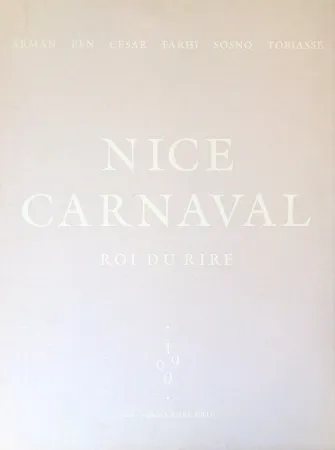 Litografia Vautier - Carnaval de Nice