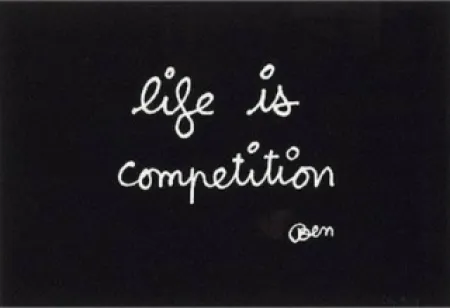 Litografia Vautier - Composition